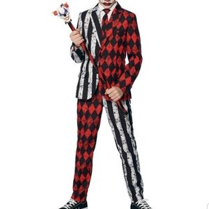 Halloween costume - Twisted Clown youth costume
